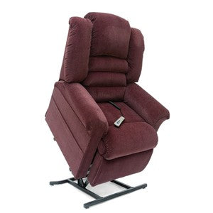 Pride Lift Chair- 3-Position Full Recliner - Chaise Lounger - Height Range: 5'2" & Below - Quick Ship - LL-510P