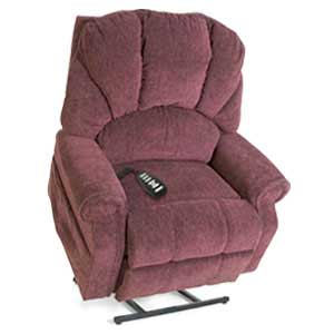 Pride Lift Chair - 3-Position Full Recliner - Chaise Lounger - Height Range: 5'6" - 6'1" - Quick Ship